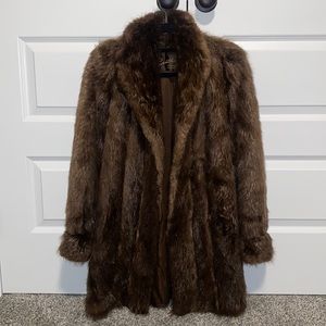 Authentic fur coat